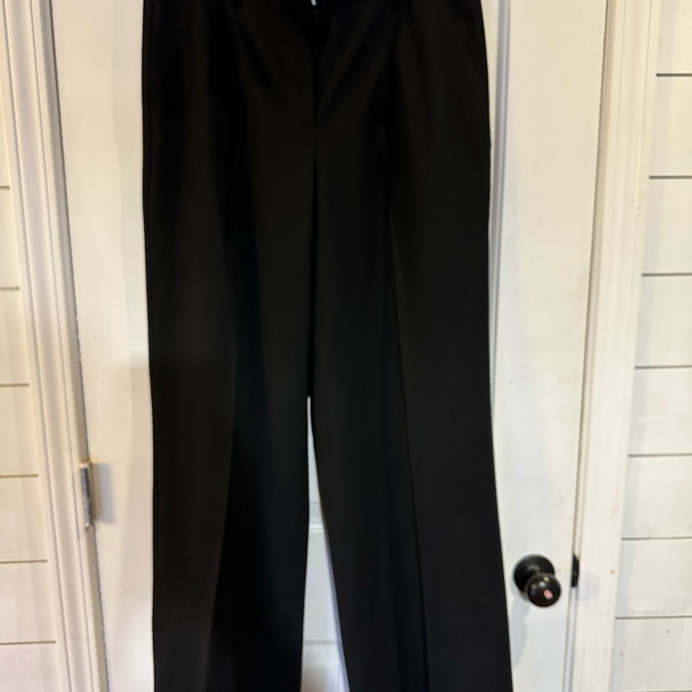 Talbots Women's Dress Pants High Rise Wide Leg Pant 8